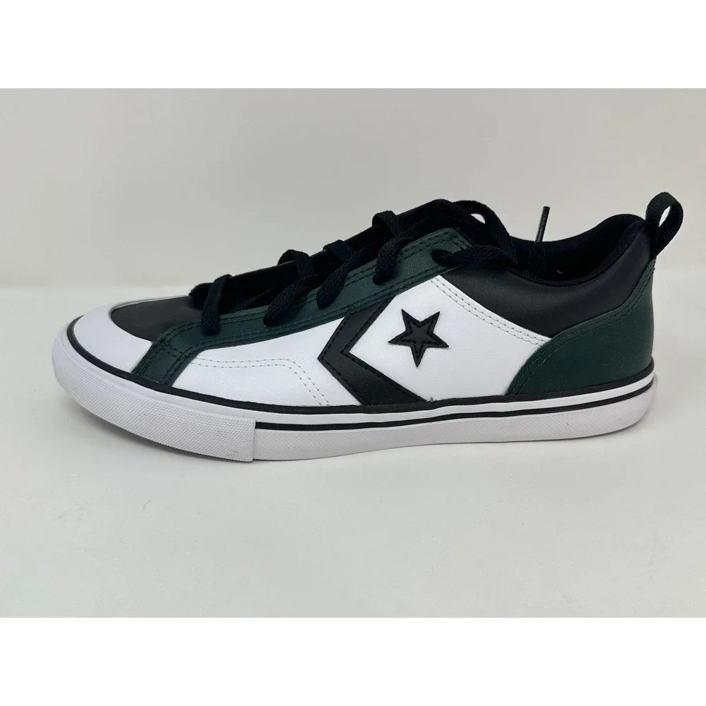 Converse Pro Blaze Ox Shoes Kids Size 6 Green Envy Black White Low Sneakers NIB